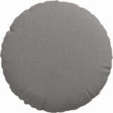  Jastučići za sjedenje 2 pcs Sivo-smeđa Ø30 x 13 cm tkanina | shoptok.hr
