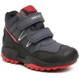 Geox Škornji za sneg Jr New Savage B Abx J261WA 0CEFU C0735 S Navy/Red