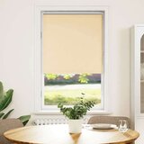 vidaXL rolo zatemnjena bež 85x130 cm tkanina širina 80,7 cm poliester | Shoptok.si