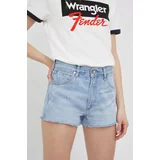 Wrangler Traper kratke hlače za žene, glatki materijal, srednje visoki struk