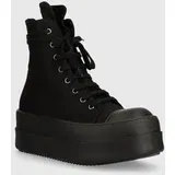 Rick Owens Tenisice Woven Shoes Double Bumper Sneaks za žene, boja: crna, DS01D1831.NDK.999