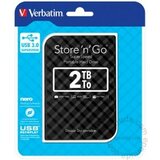 Verbatim 2TB Store 'n' Go USB3.0/Black 53195 eksterni hard disk Cene
