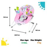 Kids II Ležaljka za bebe BS Pink Paradise 16732 | ePonuda.com