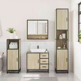 vidaXL 3-dijelni set kupaonskog namještaja boja hrasta sonome drveni | shoptok.hr