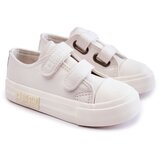 Big Star Children's Leather Sneakers With Velcro | Shoptok.si