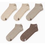 CA basic set muških čarapa, 5 pari, bež-sive Cene