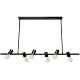 Toolight stropna svjetiljka metal industrijska crna APP480-6CP | shoptok.hr