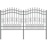  Vrtna Ograda KAMPEN 240 x 166 cm Mesh Siva | shoptok.hr