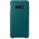 Samsung original usnjen ovitek EF-VG970LGE za Galaxy S10e G970 - zaščita zadnjega dela - zelena | Shoptok.si