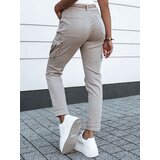 DStreet Spodnie damskie EASYFIT brązowe | Shoptok.si