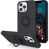  ovitek liquid ring za iphone 13 pro max - črn Cene
