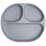 Momi silikonski set za hranjenje Ami Grey