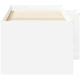  Kreveta za visoko spavanje djece 2 pcs Bijela 98.5 x 200 cm - Bijela 100 x 200 cm | shoptok.hr