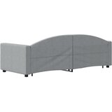 Dnevni krevet na razvlačenje svjetlosivi 80 x 200 cm od tkanine | shoptok.hr