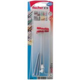 Fischer duotec Preklopna tipla (Promjer tiple: 10 mm, Duljina tiple: 40 mm, Prikladno za: Gips-kartonske ploče, 2 Kom., S vijcima/kukama) | shoptok.hr