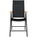  Vrtna jedilna garnitura 7-delna črna, (20673748) | Shoptok.si