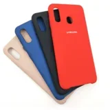 maska Samsung A30 / A20 Srebrena