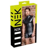 NEK - muški top sa zakovicama, mrežasti umetak (crni) - M Cijene