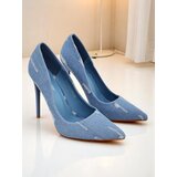 Resti Royal Fashion Women's Denim High Heel Pumps | shoptok.hr