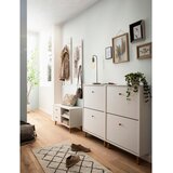 MID.YOU Garderobni Panel Bjarne, Bela | Shoptok.si