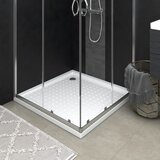  Podloga za tuširanje s točkicama bijela 80 x 80 x 4 cm ABS | shoptok.hr