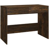 Maison Chic Pisalna miza - pisarniška miza - Računalniška miza dimljeni hrast 101x50x76,5 cm iverna plošča, (21785257) Cene