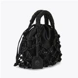 Kurt Geiger London Ročne torbice SM MACRAME CRYSTAK BAG Črna | Shoptok.si