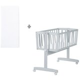 Roba Siva kolijevka na kotačićima 40x90 cm – | shoptok.hr