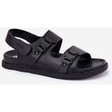 Big Star Men's Leather Sandals Cene