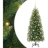 vidaXL Umestno božično drevo med 150 LED Zelena 120 cm PE in PVC | Shoptok.si