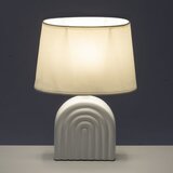 Casa Selección Bijela stolna lampa keramička s tekstilnim sjenilom (visina 31 cm) – | shoptok.hr