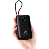 Veger powerbank 20000 mAh s ugrađenim kabelima Type C / Lightning PD QC3.0 35W K2 (W2068) crni | shoptok.hr