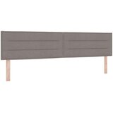  Boxspring krevet s madracem Sivosmeđa 200 x 200 cm Tkanina | shoptok.hr