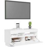 vidaXL TV ormarić s LED svjetlima bijeli 80 x 35 x 40 cm | shoptok.hr