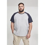 Urban Classics Raglan Contrast Tee grey/navy