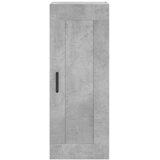 Visoka komoda siva betona 34,5x34x180 cm od konstruiranog drva | shoptok.hr