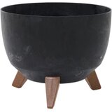 Siena Garden OSLO STONE LA880-71 posuda za biljke polipropilen betonska optika boja, crna | Eponuda.ba