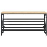  Stalak za cipele boja hrasta 90 x 30 x 45 cm konstruirano drvo | shoptok.hr