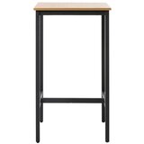 Unique Furniture Barska miza v hrastovem dekorju 60x60 cm Cesura – Cene