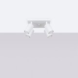 Nice Lamps Bela stropna svetilka 25x25 cm Gleam – | Shoptok.si