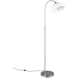  Stoječa svetilka v srebrni barvi s kovinskim senčilom (višina 170 cm) Sierra – | Shoptok.si