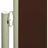  Uvlačiva bočna tenda za terasu 180 x 600 cm smeđa | shoptok.hr