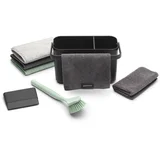 SinkSide set za čiščenje v shranjevalni košarici - 1 set