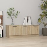TV ormarić boja hrasta 102x35x36,5 cm od konstruiranog drva | shoptok.hr