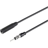 Renkforce 1 m podaljšek za avto anteno DIN 150 Ohm črna RF-5087926, (20411315) | Shoptok.si