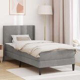  Okvir za krevet Svijetlo siva 80 x 200 cm Baršun - Svjetlosiva 80 x 200 cm | shoptok.hr