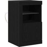  LED komoda Crni hrast 41 x 37 x 67 cm Konstruirano drvo | shoptok.hr