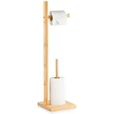 Bambusovo stojalo za toaletni papir s prostorom za rezervne rolice, 70cm, (5000289771)