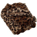 Catherine Lansfield Smeđa deka 130x170 cm Animal Print – Cijene