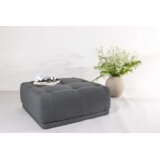 Venture Home puf Turin 100 × 40 cm, tamnosiva | shoptok.hr